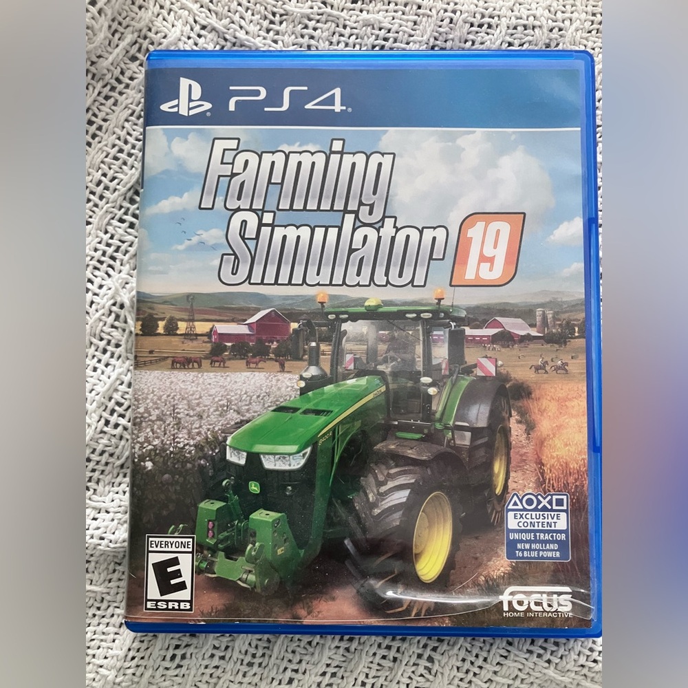 PlayStation 4 game Farming Simulator 19